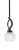 Toltec Lighting - 2901-MBDW-5110 - One Light Mini Pendant - Monterey - Matte Black & Painted Distressed Wood-look Metal