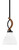 Toltec Lighting - 2901-MBWG-4761 - One Light Mini Pendant - Monterey - Matte Black & Painted Wood-look Metal