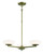 George Kovacs - P1463-695-L - LED Chandelier - Scale - Soft Brass