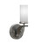 Toltec Lighting - 2911-GPDW-811 - One Light Wall Sconce - Monterey - Graphite & Painted Distressed Wood-look Metal