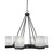 Toltec Lighting - 3026-ES-531 - Six Light Chandelier - Nouvelle - Espresso