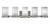Toltec Lighting - 3125-GP-531 - Five Light Bath Bar - Nouvelle - Graphite