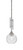 Toltec Lighting - 320-AS-4102 - One Light Mini Pendant - Uptowne - Aged Silver