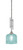Toltec Lighting - 320-AS-4615 - One Light Mini Pendant - Uptowne - Aged Silver