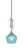 Toltec Lighting - 320-AS-4625 - One Light Mini Pendant - Uptowne - Aged Silver