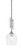 Toltec Lighting - 320-AS-4810 - One Light Mini Pendant - Uptowne - Aged Silver