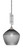 Toltec Lighting - 320-AS-4922 - One Light Mini Pendant - Uptowne - Aged Silver