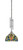 Toltec Lighting - 320-AS-9905 - One Light Mini Pendant - Uptowne - Aged Silver