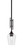 Toltec Lighting - 320-DG-210 - One Light Mini Pendant - Uptowne - Dark Granite