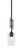 Toltec Lighting - 320-DG-300 - One Light Mini Pendant - Uptowne - Dark Granite