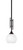 Toltec Lighting - 320-DG-4101 - One Light Mini Pendant - Uptowne - Dark Granite