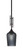 Toltec Lighting - 320-DG-4252 - One Light Mini Pendant - Uptowne - Dark Granite