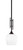 Toltec Lighting - 320-DG-4811 - One Light Mini Pendant - Uptowne - Dark Granite