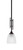 Toltec Lighting - 320-DG-500 - One Light Mini Pendant - Uptowne - Dark Granite