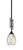 Toltec Lighting - 320-DG-5054 - One Light Mini Pendant - Uptowne - Dark Granite