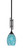 Toltec Lighting - 320-DG-5055 - One Light Mini Pendant - Uptowne - Dark Granite