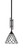 Toltec Lighting - 320-DG-9185 - One Light Mini Pendant - Uptowne - Dark Granite