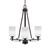 Toltec Lighting - 323-DG-310 - Three Light Chandelier - Uptowne - Dark Granite