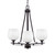 Toltec Lighting - 323-DG-4811 - Three Light Chandelier - Uptowne - Dark Granite