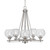 Toltec Lighting - 325-AS-4102 - Five Light Chandelier - Uptowne - Aged Silver