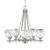 Toltec Lighting - 325-AS-4109 - Five Light Chandelier - Uptowne - Aged Silver