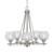 Toltec Lighting - 325-AS-5110 - Five Light Chandelier - Uptowne - Aged Silver