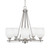 Toltec Lighting - 325-AS-615 - Five Light Chandelier - Uptowne - Aged Silver