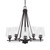 Toltec Lighting - 325-DG-210 - Five Light Chandelier - Uptowne - Dark Granite