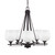 Toltec Lighting - 325-DG-4811 - Five Light Chandelier - Uptowne - Dark Granite