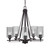 Toltec Lighting - 325-DG-542 - Five Light Chandelier - Uptowne - Dark Granite