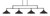Toltec Lighting - 334-DG-422 - Four Light Bar - Vintage - Dark Granite