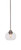 Toltec Lighting - 3401-BN-202 - One Light Mini Pendant - Paramount - Brushed Nickel