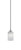 Toltec Lighting - 3401-BN-3001 - One Light Mini Pendant - Paramount - Brushed Nickel