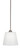 Toltec Lighting - 3401-BN-4081 - One Light Mini Pendant - Paramount - Brushed Nickel