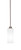 Toltec Lighting - 3401-BN-4091 - One Light Mini Pendant - Paramount - Brushed Nickel