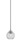 Toltec Lighting - 3401-BN-4102 - One Light Mini Pendant - Paramount - Brushed Nickel