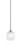 Toltec Lighting - 3401-BN-4811 - One Light Mini Pendant - Paramount - Brushed Nickel
