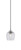 Toltec Lighting - 3401-BN-4812 - One Light Mini Pendant - Paramount - Brushed Nickel