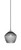 Toltec Lighting - 3401-BN-4922 - One Light Mini Pendant - Paramount - Brushed Nickel