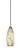 Toltec Lighting - 3401-BN-5064 - One Light Mini Pendant - Paramount - Brushed Nickel