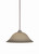 Toltec Lighting - 3401-BN-602 - One Light Pendant - Paramount - Brushed Nickel