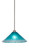 Toltec Lighting - 3401-BN-715 - One Light Pendant - Paramount - Brushed Nickel