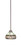 Toltec Lighting - 3401-BN-9485 - One Light Mini Pendant - Paramount - Brushed Nickel