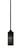 Toltec Lighting - 3401-MB-4099 - One Light Mini Pendant - Paramount - Matte Black