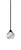 Toltec Lighting - 3401-MB-4109 - One Light Mini Pendant - Paramount - Matte Black
