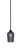Toltec Lighting - 3401-MB-4252 - One Light Mini Pendant - Paramount - Matte Black