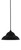 Toltec Lighting - 3401-MB-429 - One Light Mini Pendant - Paramount - Matte Black