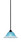 Toltec Lighting - 3401-MB-438 - One Light Mini Pendant - Paramount - Matte Black