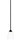 Toltec Lighting - 3401-MB-460 - One Light Mini Pendant - Paramount - Matte Black