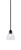 Toltec Lighting - 3401-MB-4760 - One Light Mini Pendant - Paramount - Matte Black
